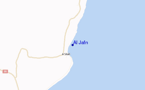 mappa di localizzazione di Al Jafn