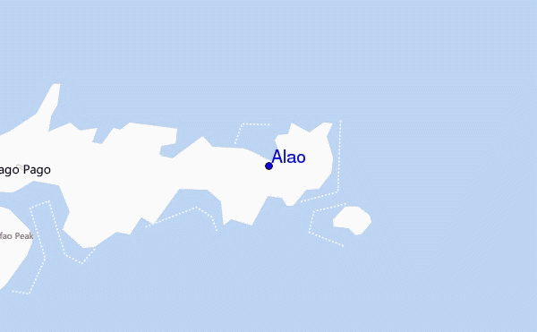 mappa di localizzazione di Alao