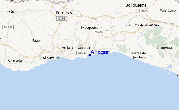 mappa di localizzazione di Alfagar