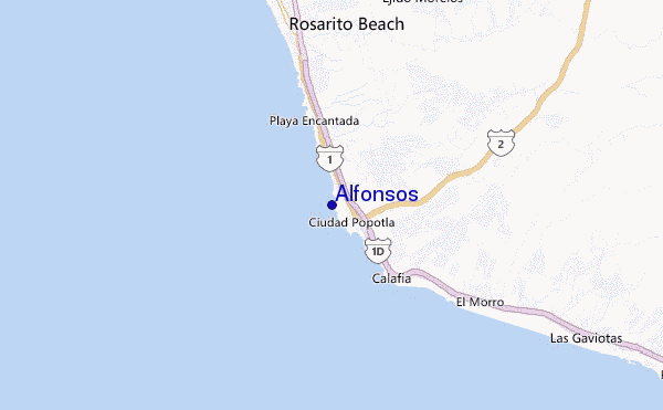 mappa di localizzazione di Alfonsos