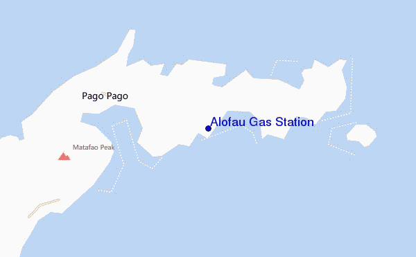 mappa di localizzazione di Alofau Gas Station