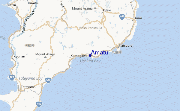 Amatu Location Map