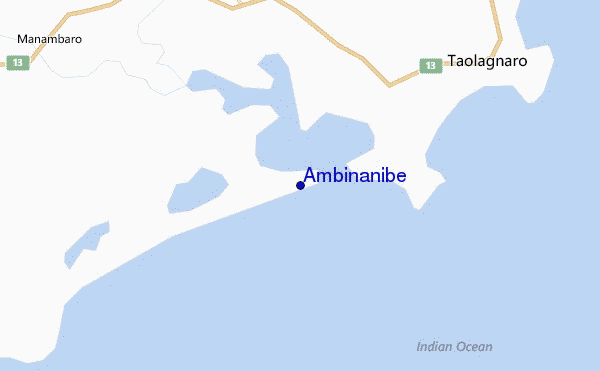 mappa di localizzazione di Ambinanibe