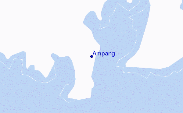 mappa di localizzazione di Ampang
