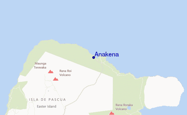 mappa di localizzazione di Anakena