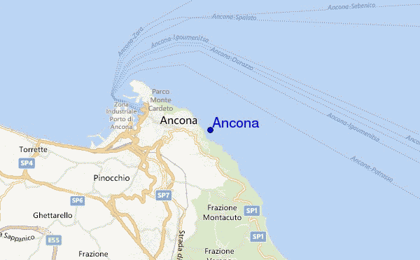mappa di localizzazione di Ancona