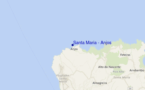 mappa di localizzazione di Santa Maria - Anjos