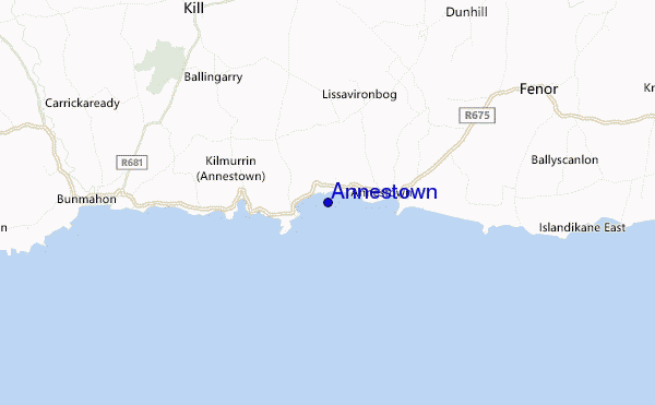 mappa di localizzazione di Annestown