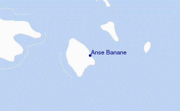 mappa di localizzazione di Anse Banane