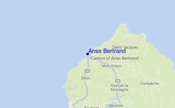 mappa di localizzazione di Anse Bertrand