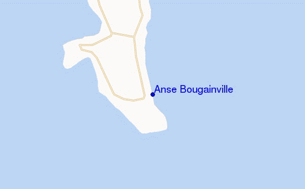 mappa di localizzazione di Anse Bougainville