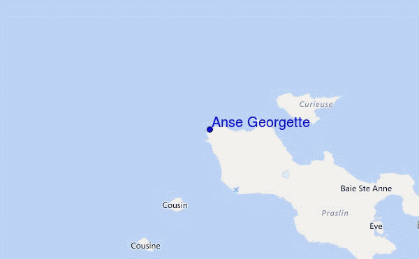 mappa di localizzazione di Anse Georgette