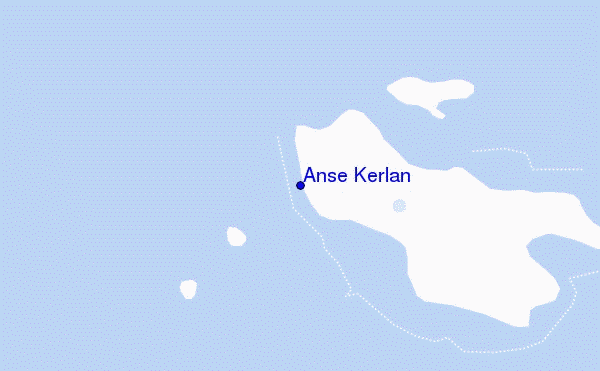 mappa di localizzazione di Anse Kerlan