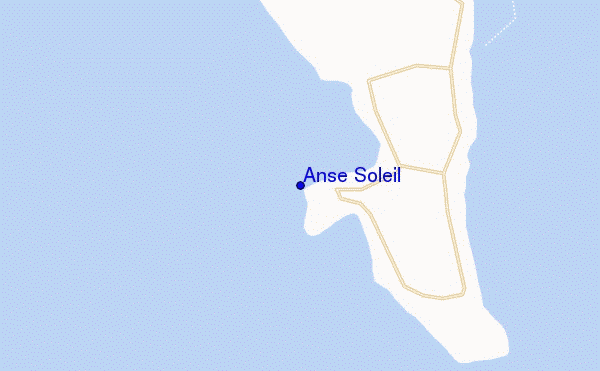 mappa di localizzazione di Anse Soleil