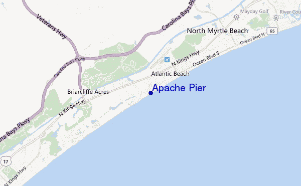 mappa di localizzazione di Apache Pier
