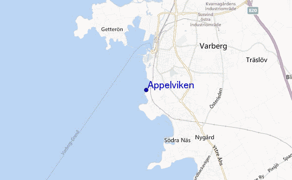 mappa di localizzazione di Appelviken