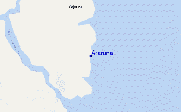 mappa di localizzazione di Araruna