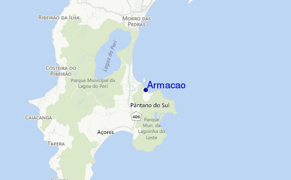 mappa di localizzazione di Armacao