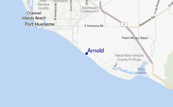 mappa di localizzazione di Arnold