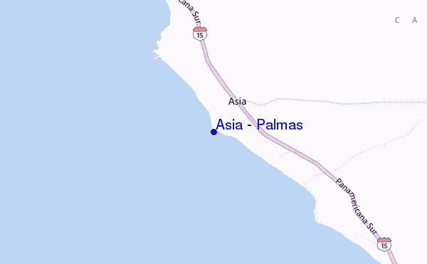 mappa di localizzazione di Asia - Palmas