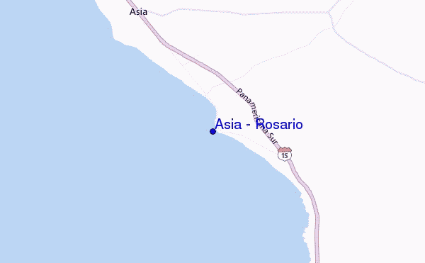 mappa di localizzazione di Asia - Rosario