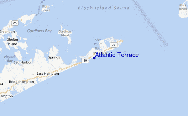 Atlantic Terrace Location Map