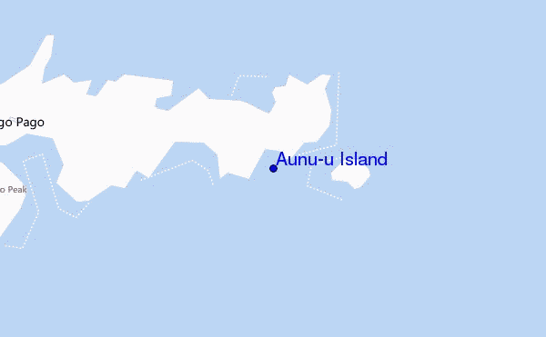 mappa di localizzazione di Aunu'u Island