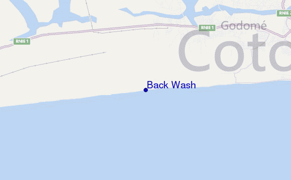 mappa di localizzazione di Back Wash