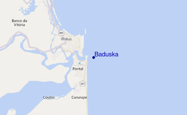 mappa di localizzazione di Baduska
