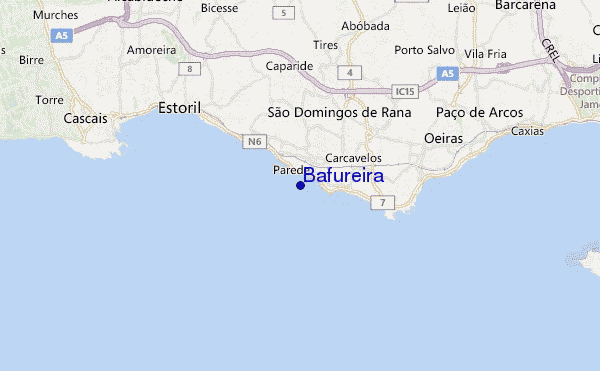 mappa di localizzazione di Bafureira