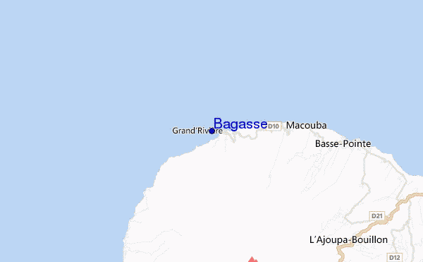 mappa di localizzazione di Bagasse