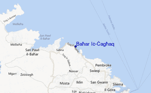 mappa di localizzazione di Baħar Iċ-Ċagħaq