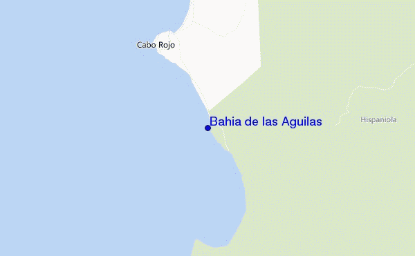 mappa di localizzazione di Bahia de las Aguilas