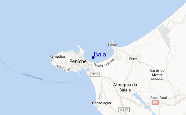 mappa di localizzazione di Baia