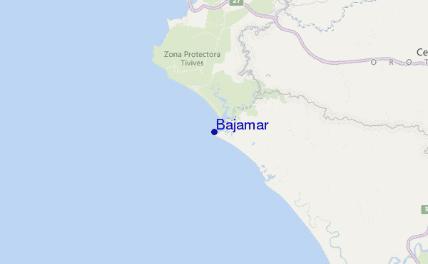 mappa di localizzazione di Bajamar