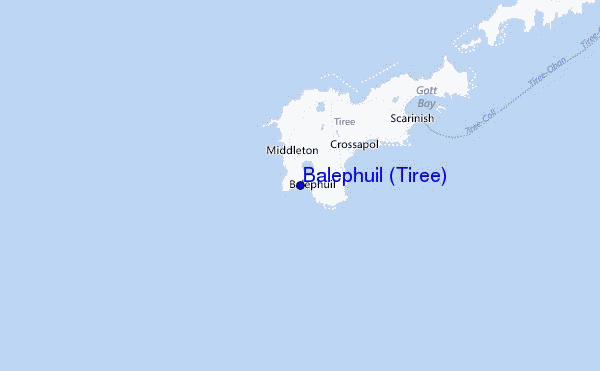 Balephuil (Tiree) Location Map