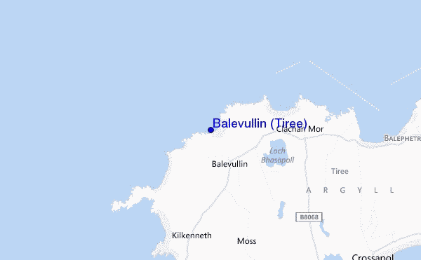 mappa di localizzazione di Balevullin (Tiree)
