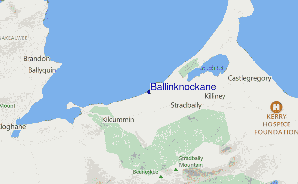 mappa di localizzazione di Ballinknockane
