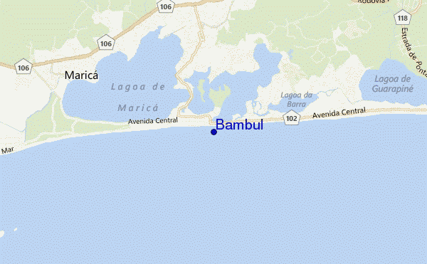 mappa di localizzazione di Bambul