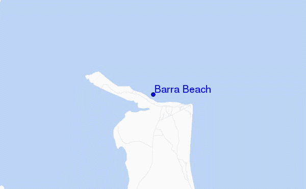 mappa di localizzazione di Barra Beach