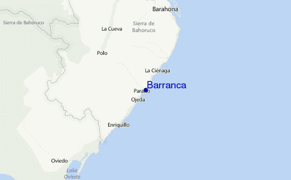 Barranca Location Map