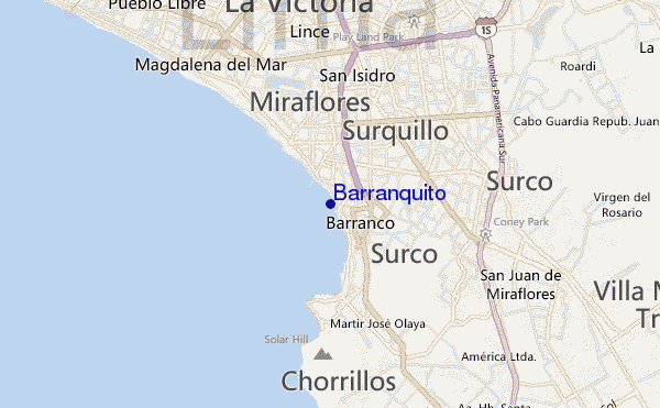 mappa di localizzazione di Barranquito