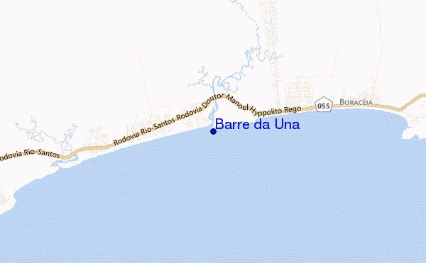 mappa di localizzazione di Barre da Una