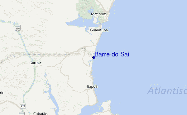 Barre do Sai Location Map