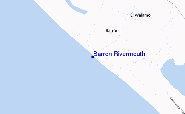 mappa di localizzazione di Barron Rivermouth