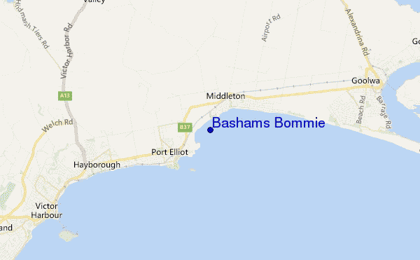 mappa di localizzazione di Bashams Bommie