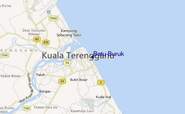 mappa di localizzazione di Batu Buruk