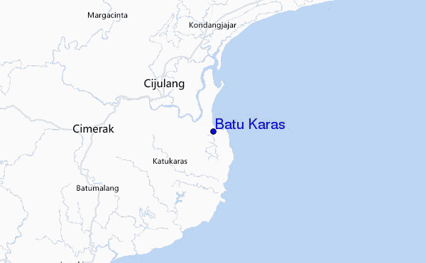 mappa di localizzazione di Batu Karas