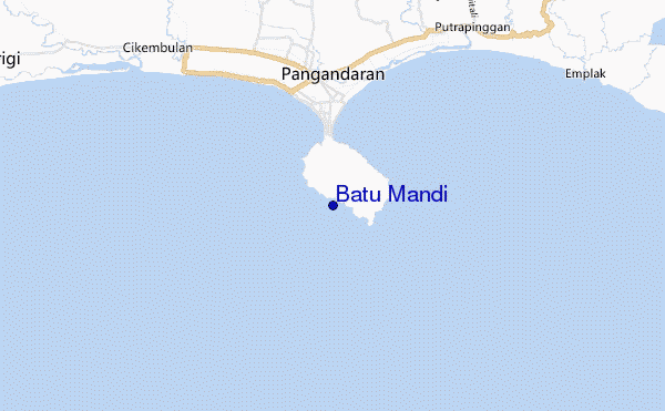 mappa di localizzazione di Batu Mandi