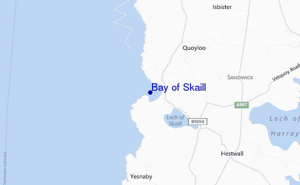 mappa di localizzazione di Bay of Skaill